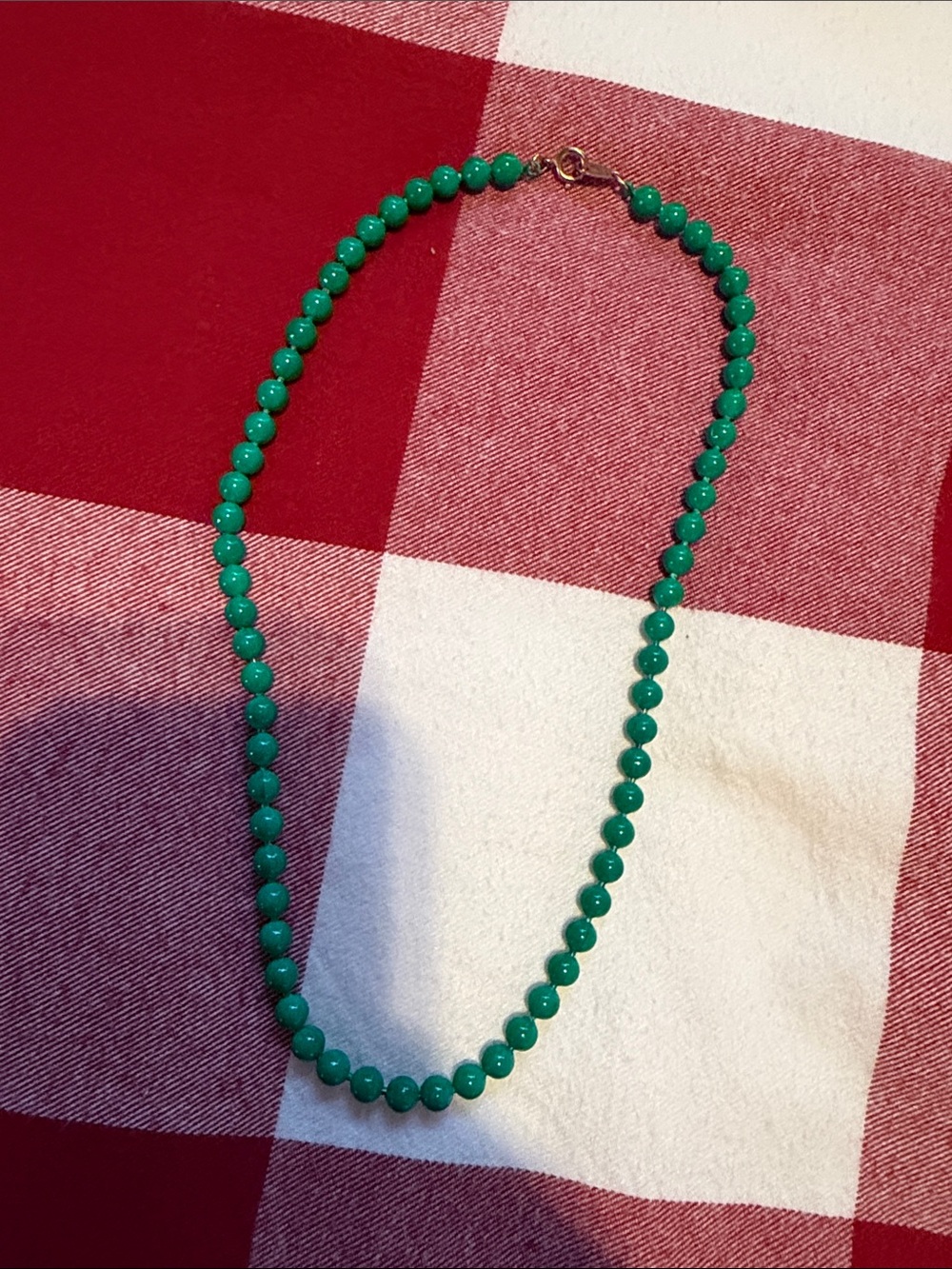 Premier Designs Kelly Green Necklace